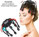 360° Ultra Head Massager – 8-Point Vibrating Scalp Massage Device
