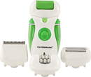 4-in-1 Rechargeable Lady Epilator – Cordless Hair Removal & Grooming Kit