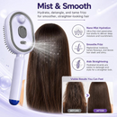 Electric Spray Air Cushion Comb – Nano Mist Detangling Hair Brush