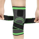 Black Knee Support Brace – Adjustable Compression Sleeve for Stability
