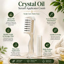 2 in 1 Crystal Oil & Serum Applicator Comb