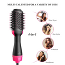 One Step Hot Air Brush – 1200W Volumizer, Hair Dryer & Styler