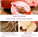 Peach Extract Exfoliating Gel – Fruit Acid & Sugar Scrub for Smooth Skin