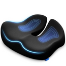 Ergonomic Memory Foam Seat Cushion – U-Shaped Tailbone & Posture Support