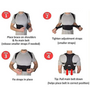 Shoulder Back Support Belt – Adjustable Posture Corrector for Daily Support